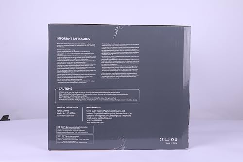 9L Dual Air Fryer with Visual Window, XL Large Capacity, 2 Drawers, 9-In-1 Cooking Presets, Touch Screen, Smart Finish, Timer Function, Dishwasher-Safe, Healthy Oil Free & Low Fat Cooking