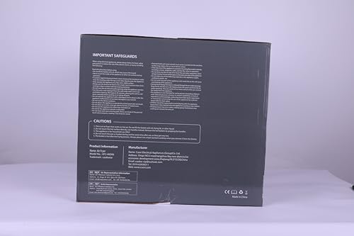 9L Dual Air Fryer with Visual Window, XL Large Capacity, 2 Drawers, 9-In-1 Cooking Presets, Touch Screen, Smart Finish, Timer Function, Dishwasher-Safe, Healthy Oil Free & Low Fat Cooking